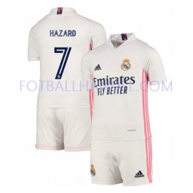 Barn Fotballdrakter Real Madrid Eden Hazard 7 Hjemme 2020-21 Kortermet